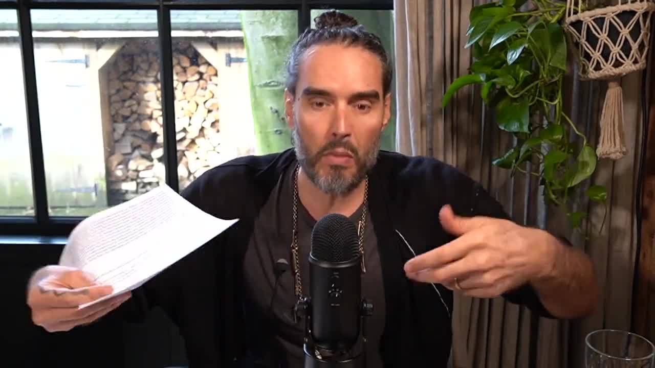 Russell Brand Exposes How Language is Being weaponized Against Canadian Freedom Protesters
