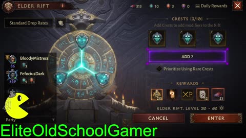 Diablo Immortal - Blood Knight Gameplay - Levels 60 Paragon level 74-100
