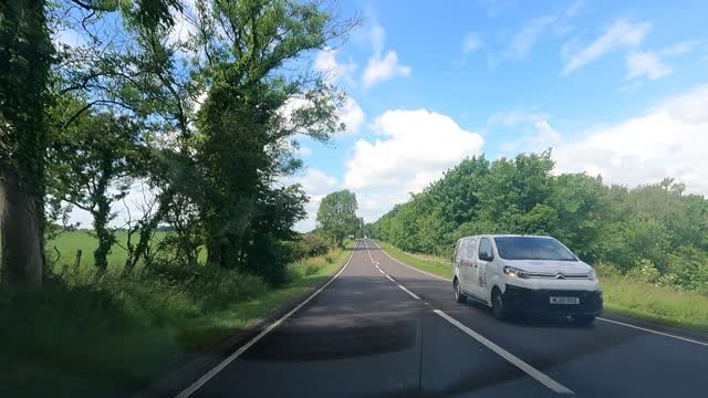 Driving in the Lake District. GoPro