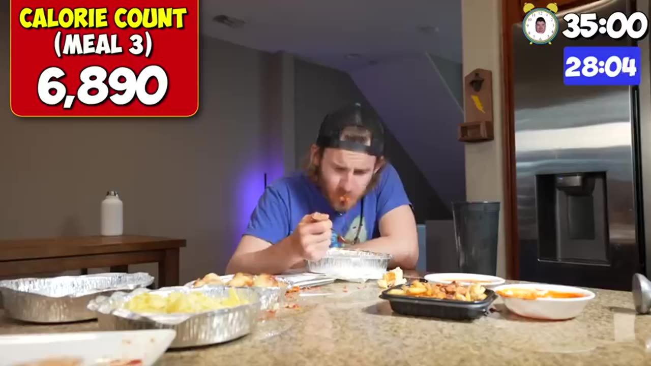 I Survived 24 Hours Of Eating Like Nikocado Avocado