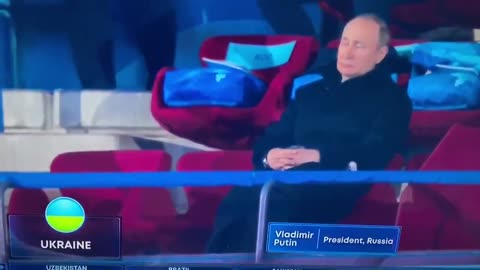 Putin dozed off at the opening ceremony of the Olympic Games