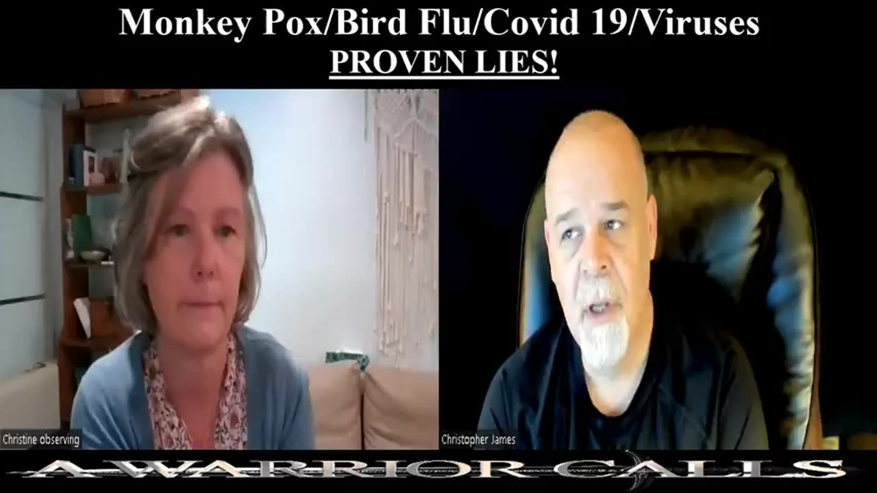 MONKEY POX/ BIRD FLU / VIRUSES ARE ALL....LIES - Chris James & Christine Massey