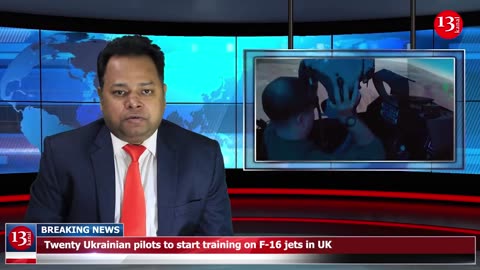 Twenty Ukrainian pilots to start training on F-16 jets in UK