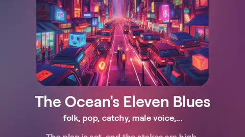 The Ocean's Eleven Blues