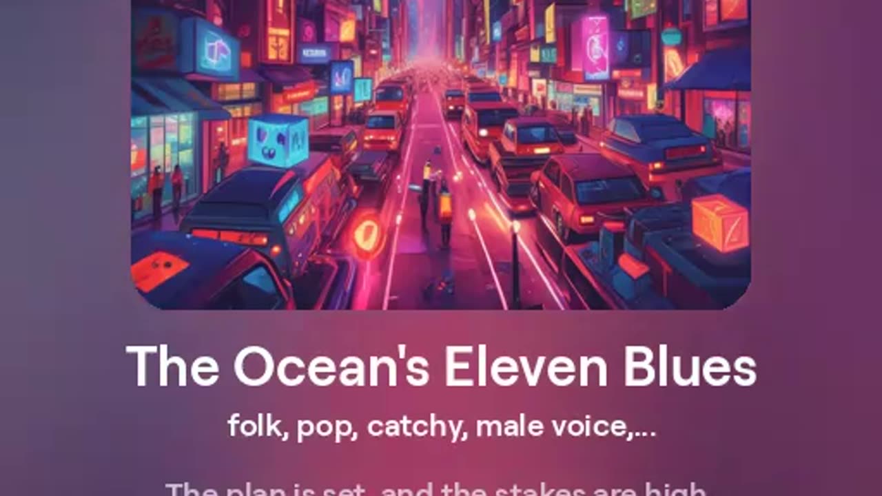 The Ocean's Eleven Blues