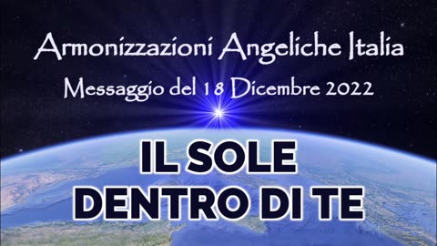 Il Sole dentro Te • Armonizzazioni Angeliche Italia | Simone Venditti