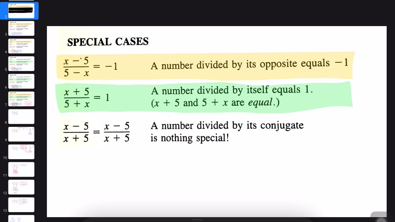 071 Advanced Algebra