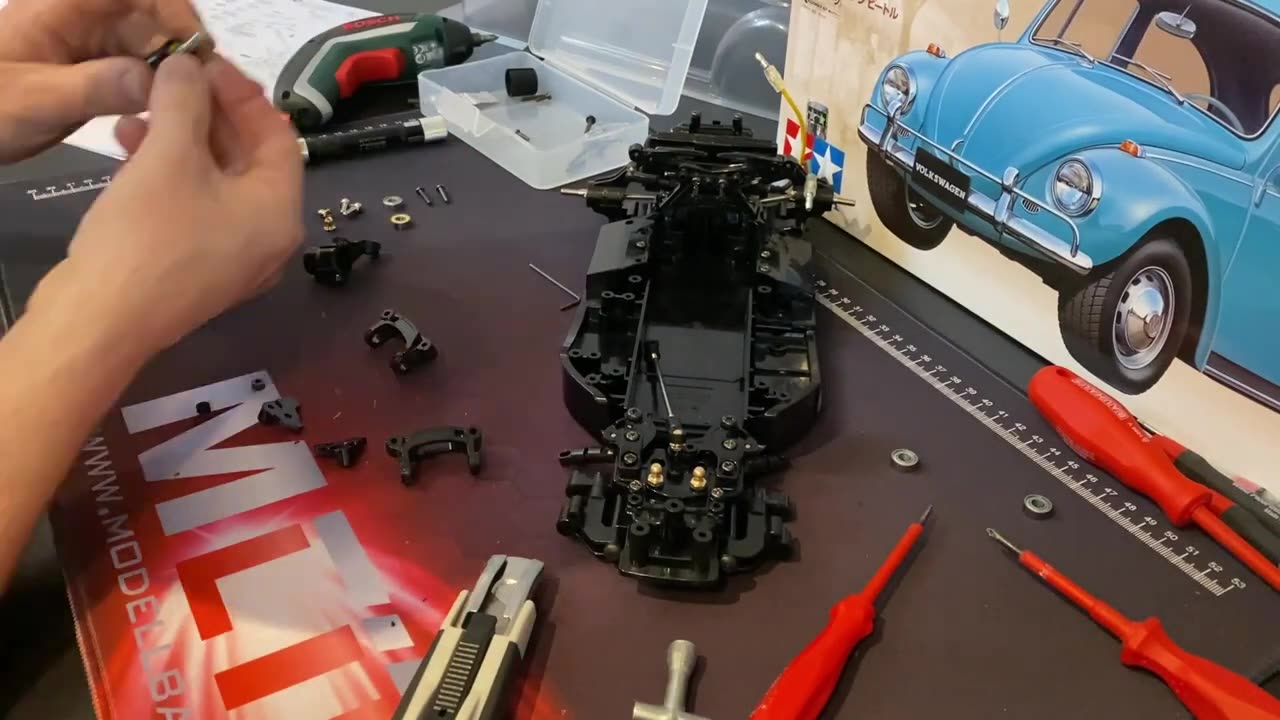 Tamiya Beetle _ VW Käfer full build time lapsed (1)