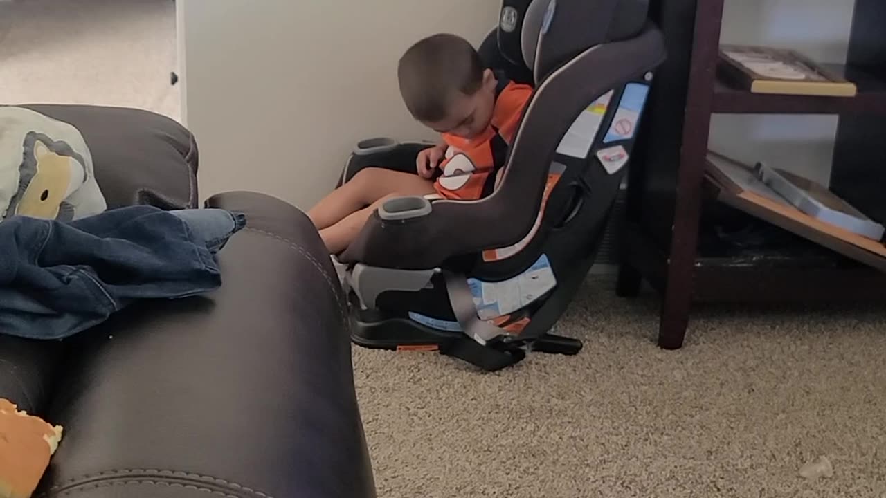 He is so ready to go