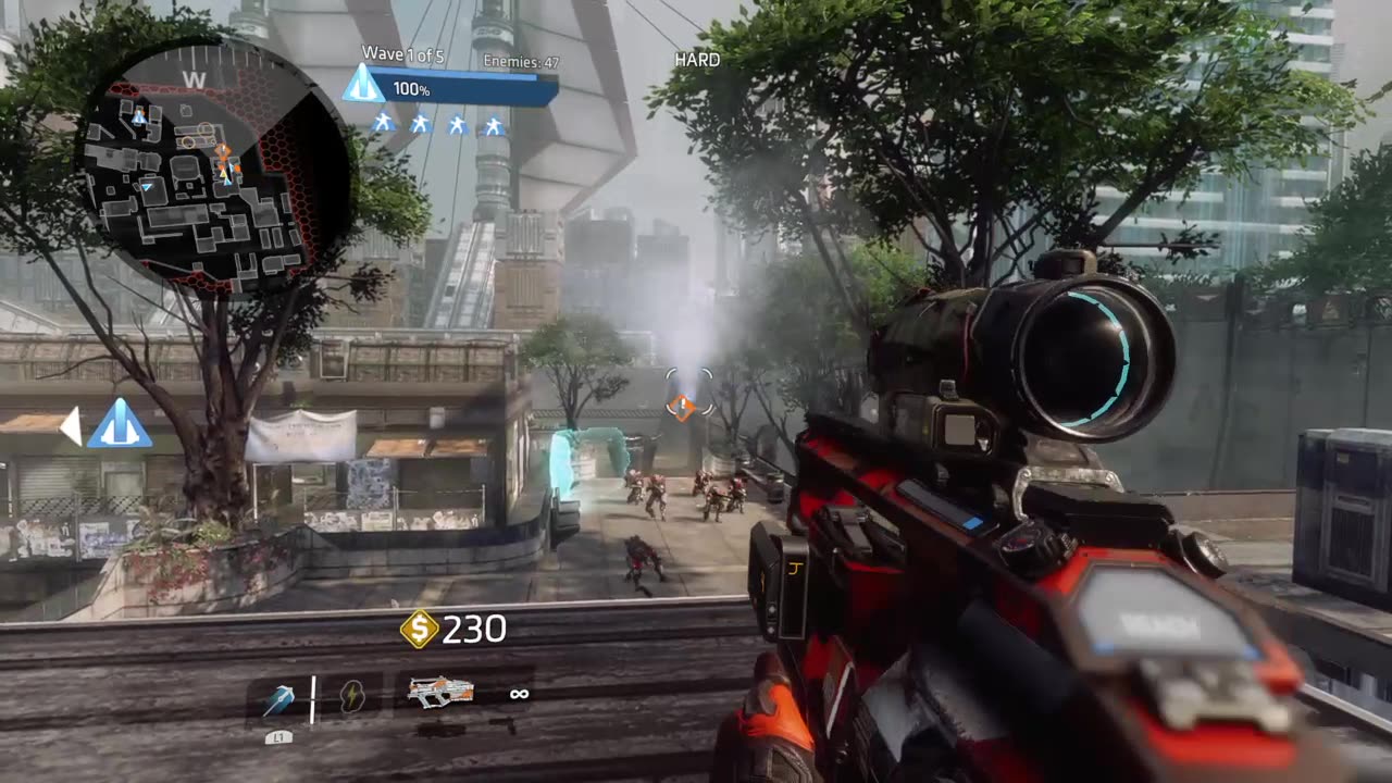 [RMBL]KlubMarcus Jumps Into Titanfall 2 Frontier Defense Angel City Map Hard Difficulty Long Life!
