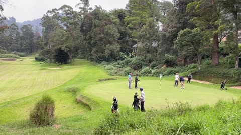 Golf club in Nuwara Eliya, Sri Lanka