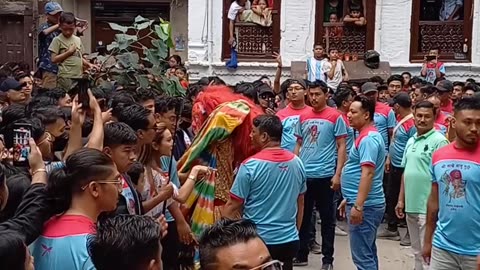 Majipa Lakhe Dance, Indra Jatra, Kathmandu, 2080, Part XI