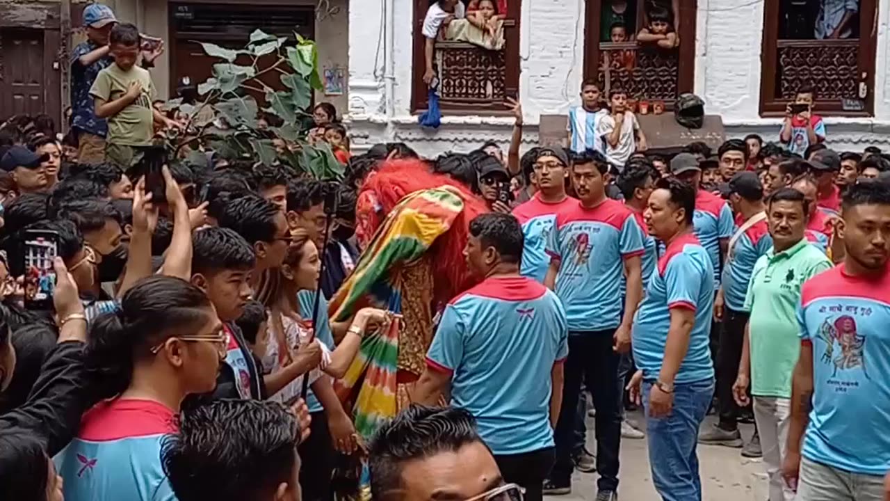 Majipa Lakhe Dance, Indra Jatra, Kathmandu, 2080, Part XI