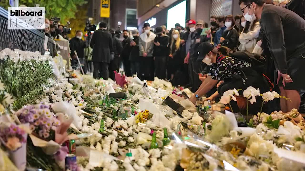 K-Pop Artists and Record Labels React to Deadly Halloween Stampede in Seoul | Billboard News