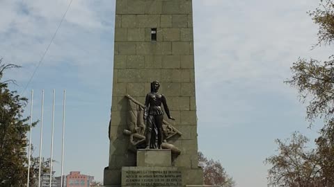 A War Monument in Santiago, Chile 🇨🇱