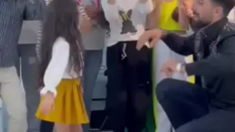 cute girl dance