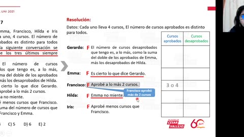 SEMESTRAL VALLEJO 2021 | Semana 06 | RM | Trigonometría