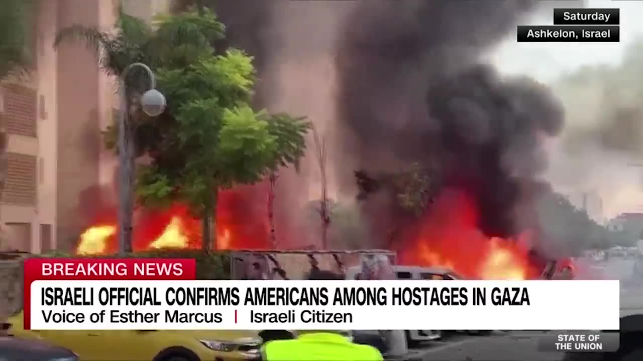 Israeli citizen describes sheltering during Hamas attack