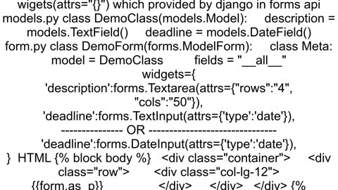 How do I change input type of form field in django forms