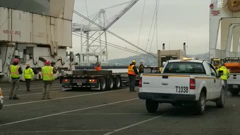 Lifting A Big Helicopter With A Crane