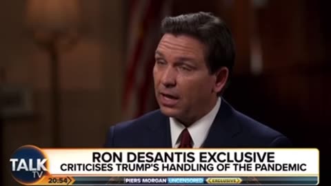 Ron Desantis Frankenstein that Destroys Trump— He Disagreed with How Trump handled Covid & His Leadership Hiring