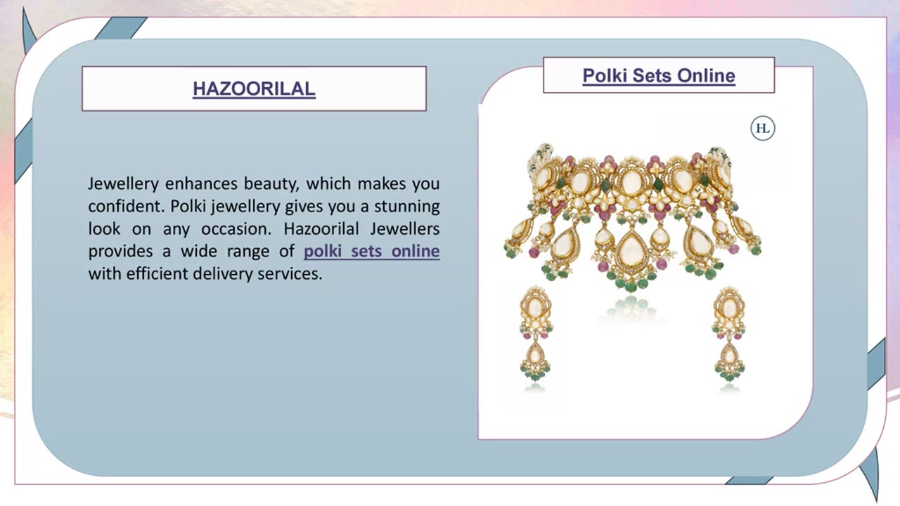 Polki Jewellery Online