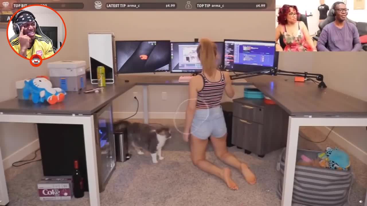 KSI Can't Stop Laughing At His Dad Trolling