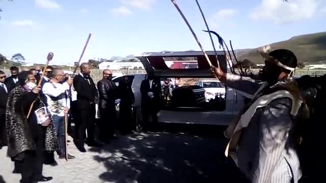 Funeral of former gang boss Ernie 'Lastig' Solomons - Part 4