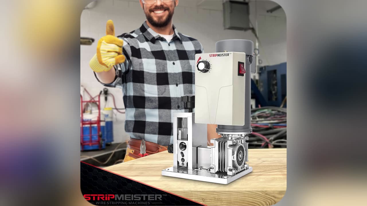 StripMeister E250 Wire Stripper Machine