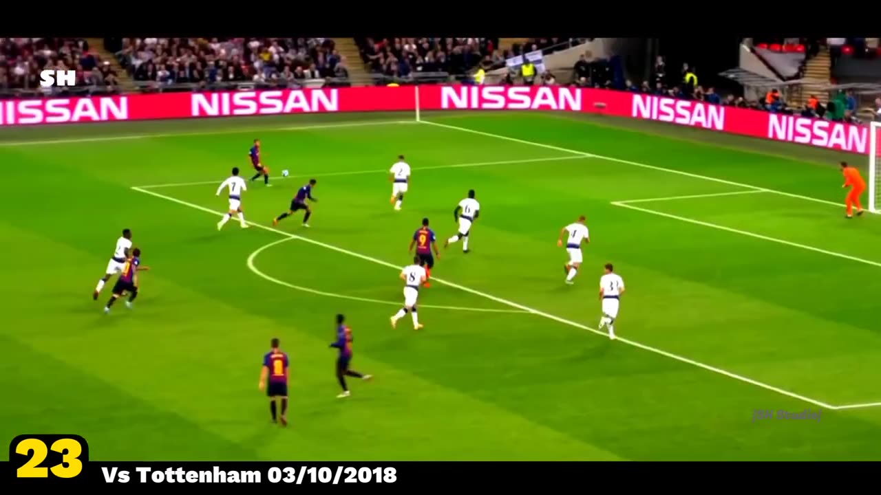 Lionel Messi - Top 30 UCL Goals That Wont Be Repeated