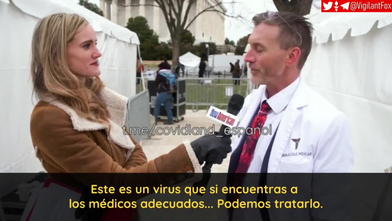 Dr. Ryan Cole: "No tengas miedo, el miedo es la verdadera pandemia" Covid 19 Plandemia Cornavirus