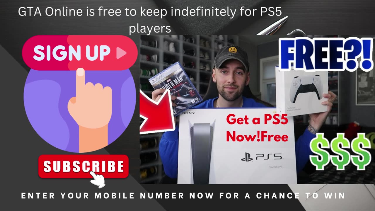 FREE WIN Ps5