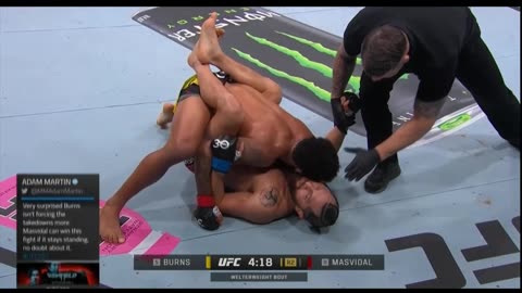 Jorge Masvidal vs Gilbert Burns full fight