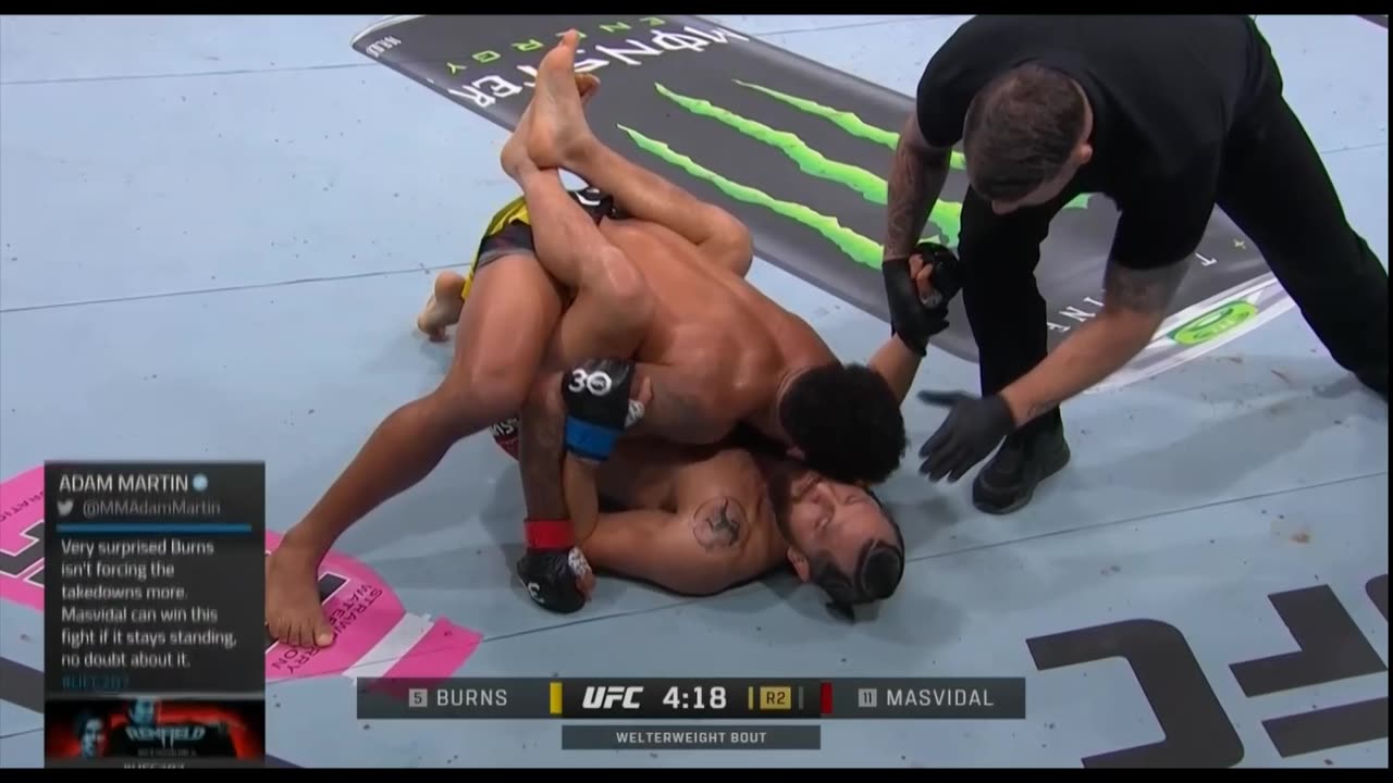 Jorge Masvidal vs Gilbert Burns full fight