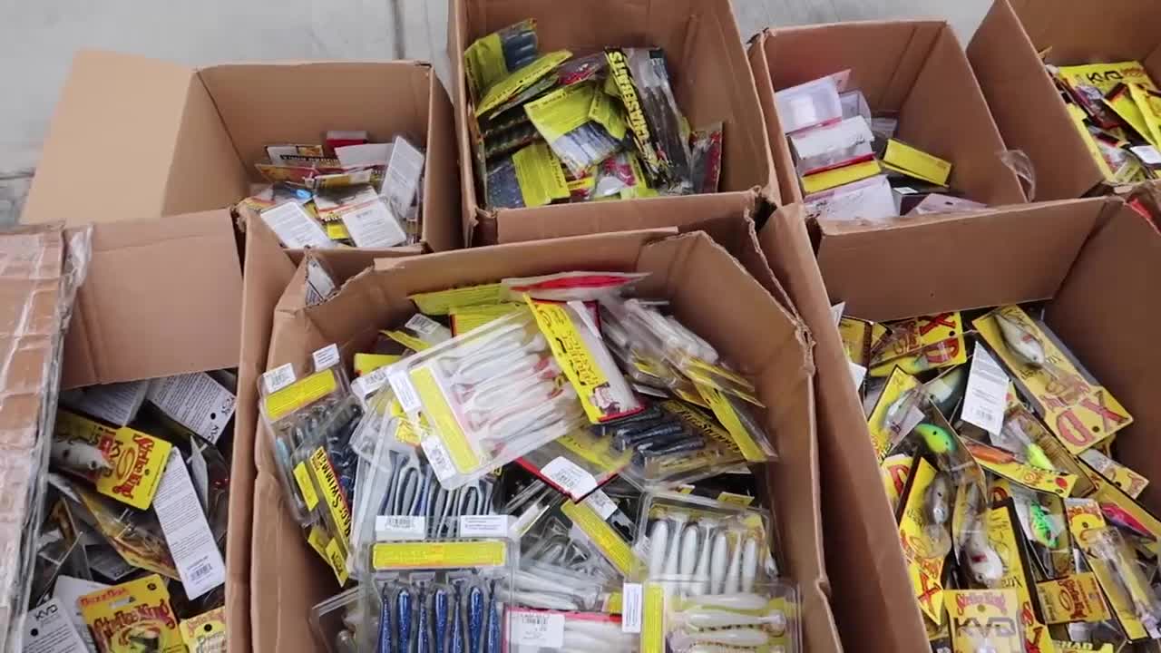 $15,000 Fishing Tackle Organization