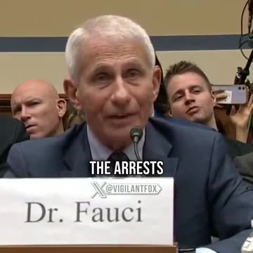 Fauci fakes tearjerking story while audience member fakes tears!
