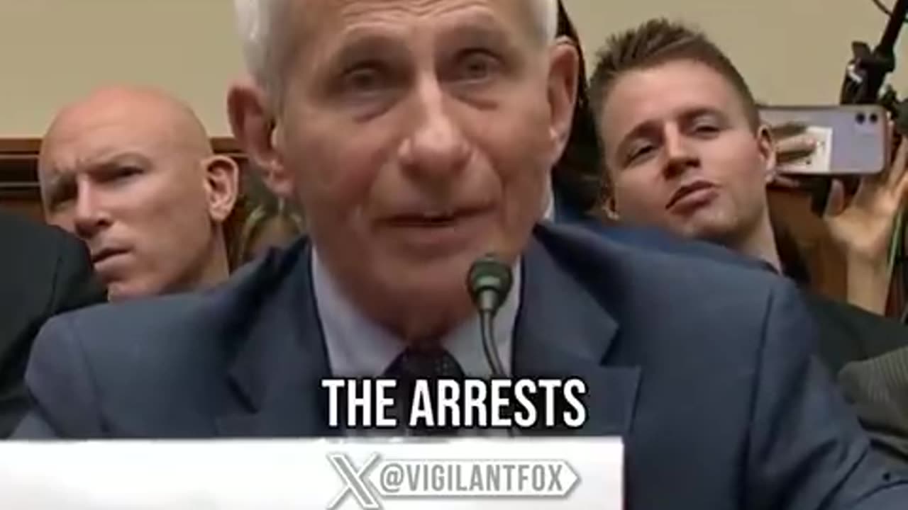 Fauci fakes tearjerking story while audience member fakes tears!