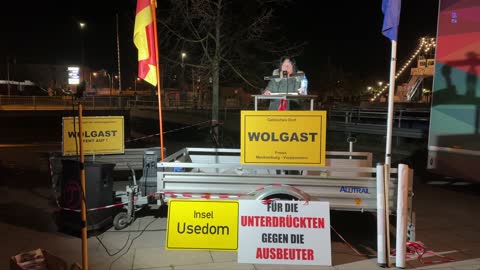 Wolgast - Karsta - mit eindringlichen Worten zu den Teilnehmern 01-11-2022