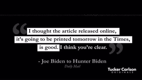 Sneak peak of Biden Inc.