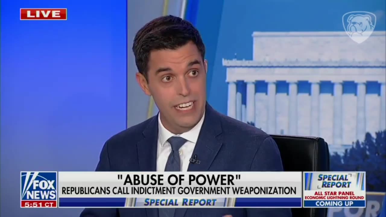 Fox News Guest BLASTS The DoJ, Says It Spells Bad NEws For Biden