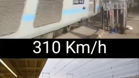 Train Speed india vs Japan