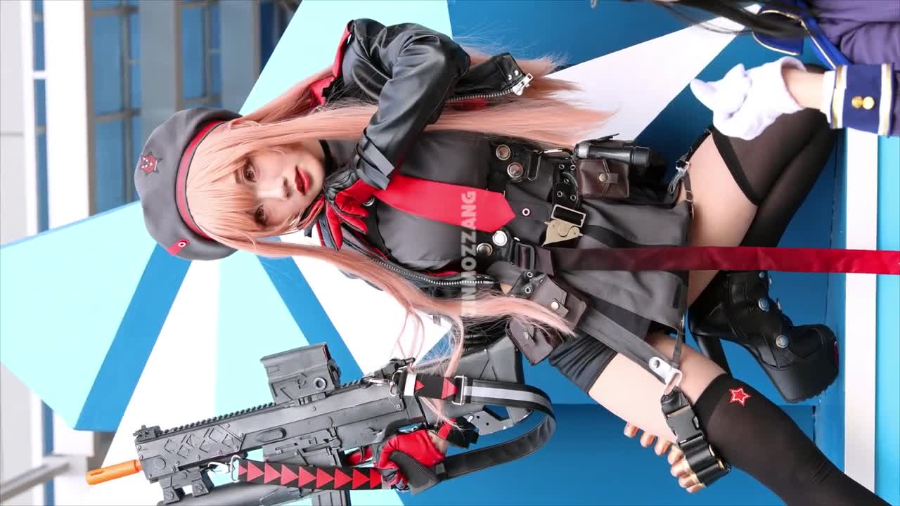 2022 지스타 니케 라피 모델 에이크라운 아자미유코 코스프레 4K 직캠 g-star NIKKE Rapi model acrown aza miyuko cosplay fancam