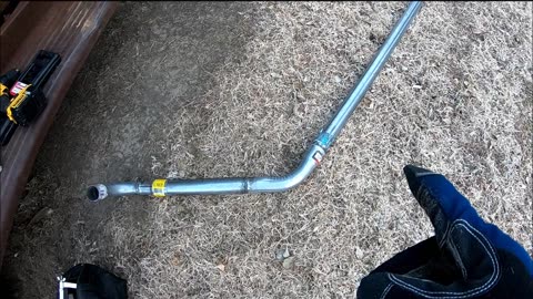 Installing a exhaust stack on a early 1947 GMC 1.5 ton