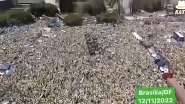 In Brazil happening now main stream won’t show you this