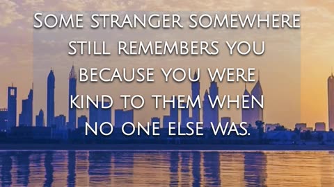 Be Kind