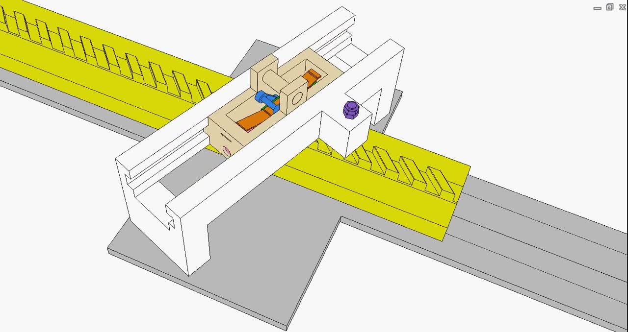 0026 - Linear ratchet mechanism