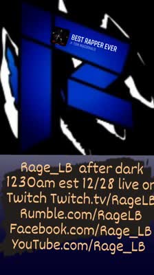 Rage after dark stream start time