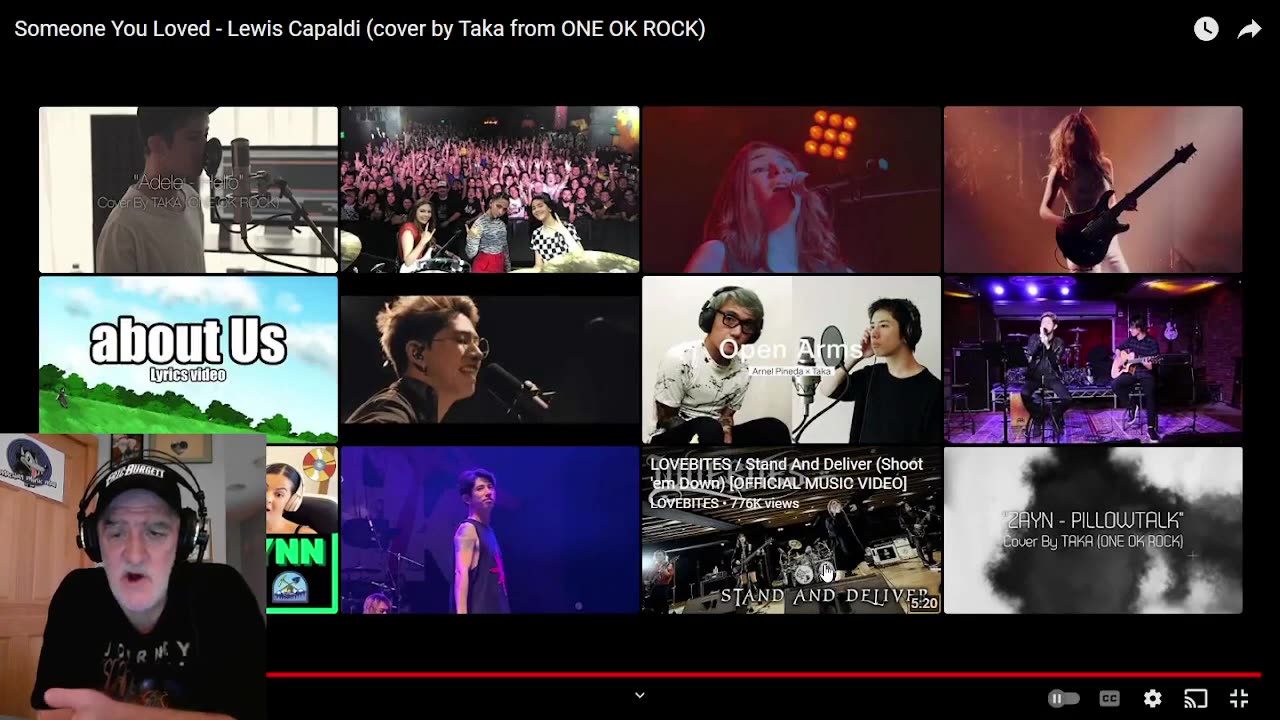 Taka One OK Rock Someone You Loved Lewis Capaldi REACTION #reaction