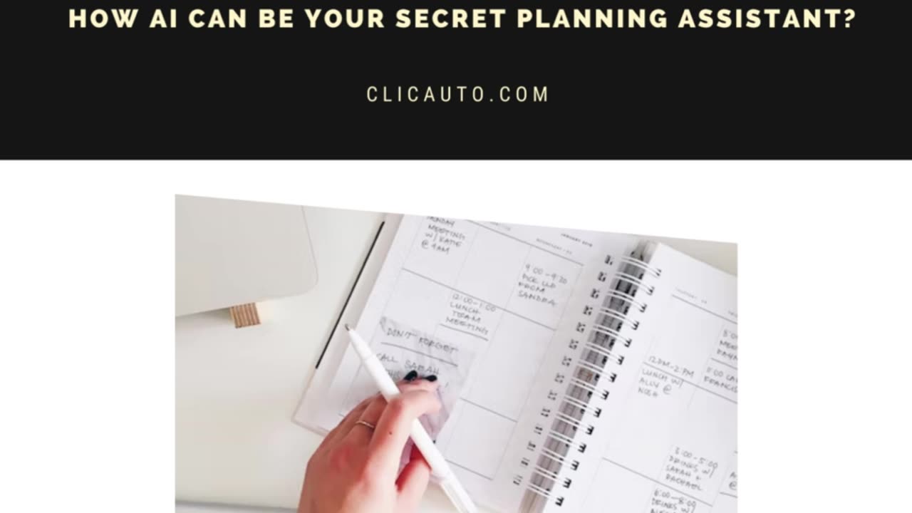 🤖 HOW AI CAN BE YOUR SECRET PLANNING ASSISTANT?