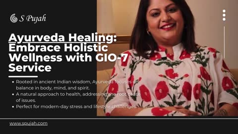 Discover the Power of Ayurveda Healing with GIO-7 Service